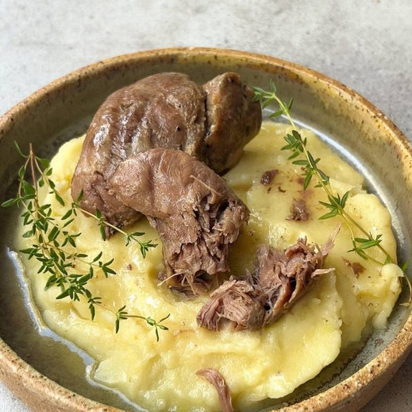 Joue de porc et Pomme de terre