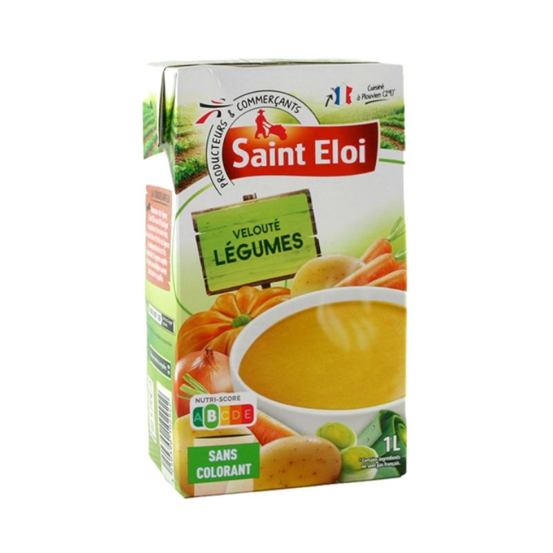 Potage velouté aux légumes