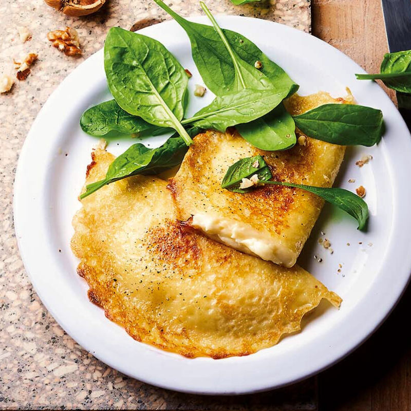 10 Savoury Crepes Filled With Cheese