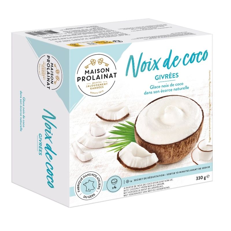 Frozen Desert | 4 Frosted Coconuts | Cool&Simple