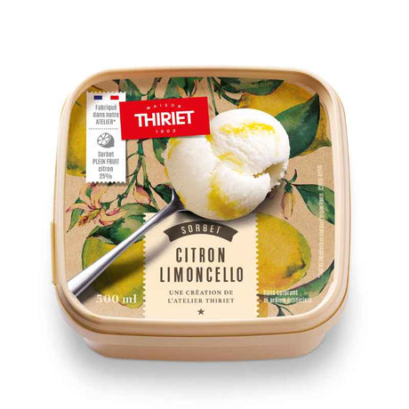 Sorbet citron limoncello