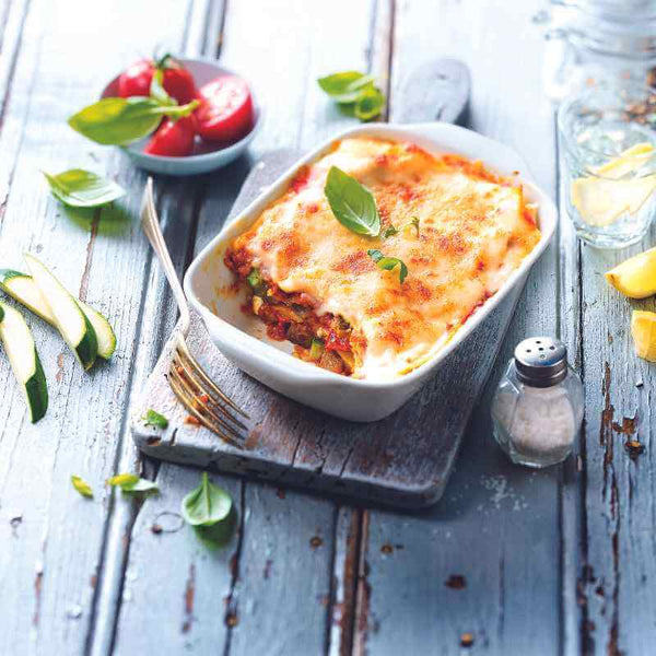 Grilled Vegetable and Goat Cheese Lasagna