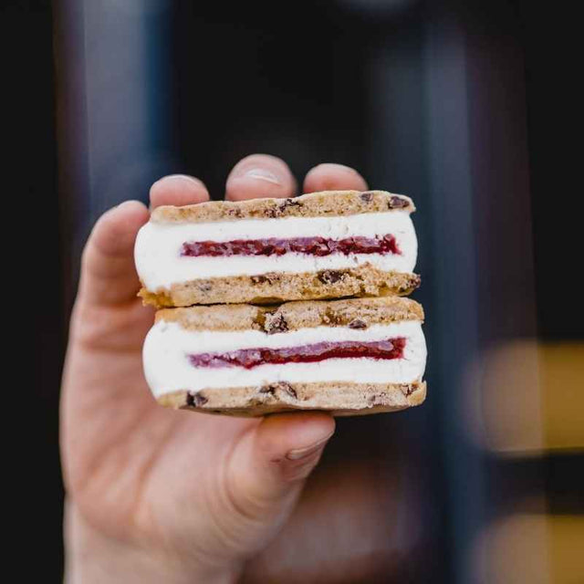 4 sandwiches crème glacée classique