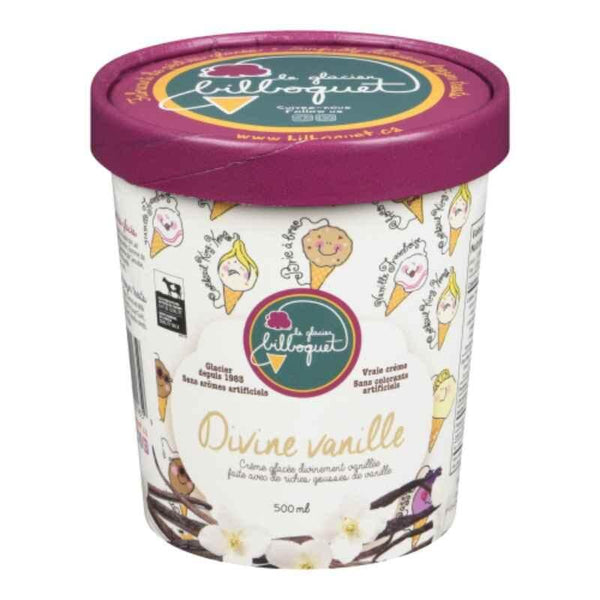 Crème glacée Divine vanille (500ml)