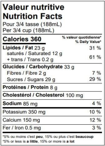 Crème glacée pistache (500ml)