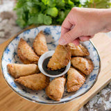 Dumplings frits au poulet