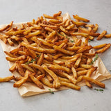 Frites au gras de canard