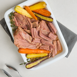 Maple Syrup and Beer Braised Ham