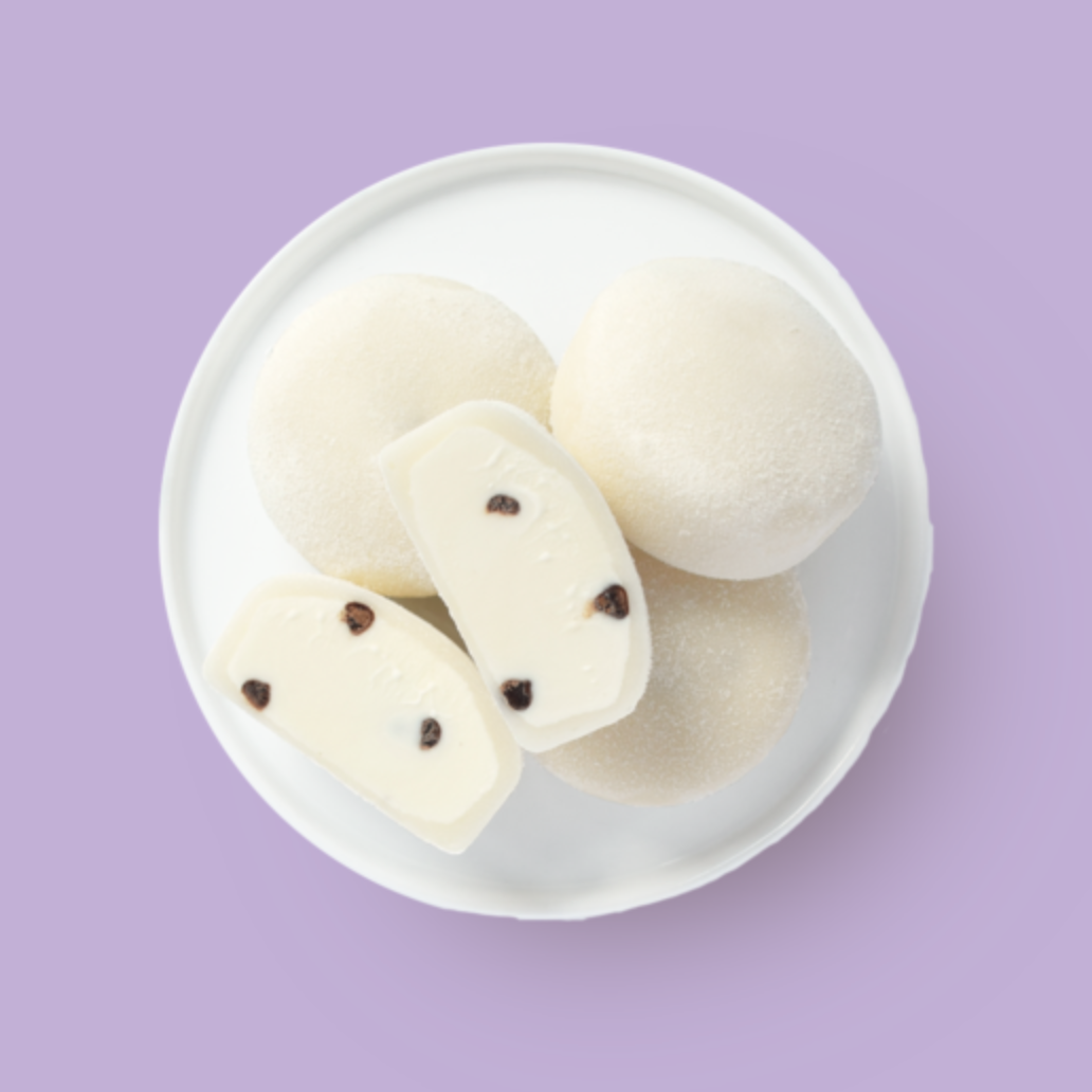Mochi vanille et pépites de chocolat