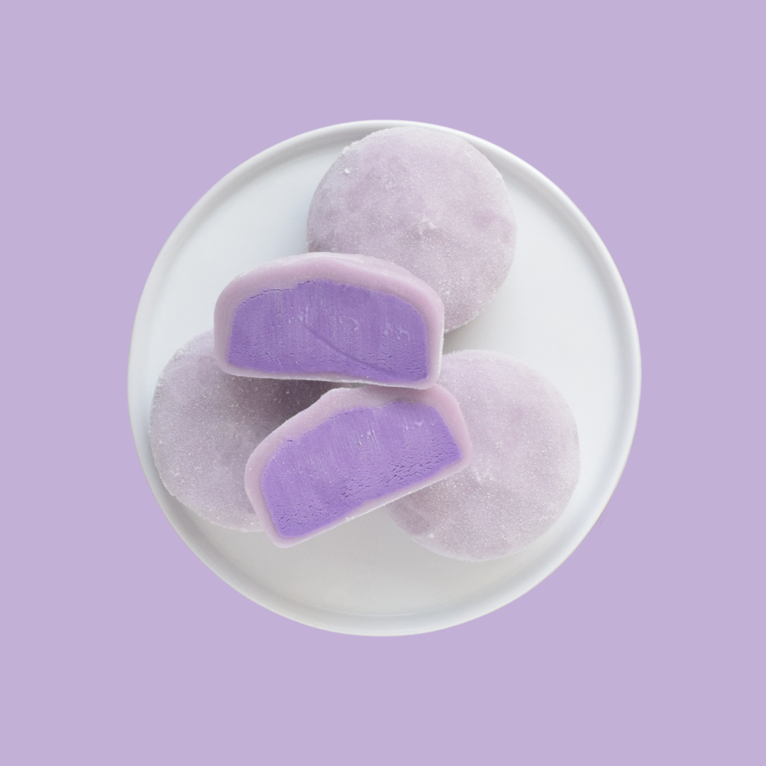 Sweet purple Potato Mochi