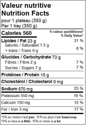 Masoor Biryani (lentilles)