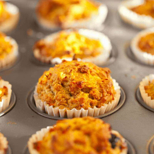 Carrot and Pecan Muffin Batter