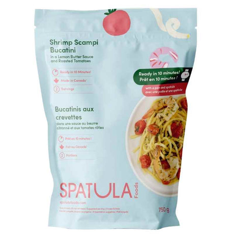 Shrimp Scampi Bucatini Pasta (2 pers)