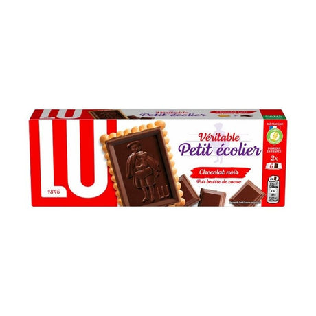 Biscuits petit écolier au chocolat noir 