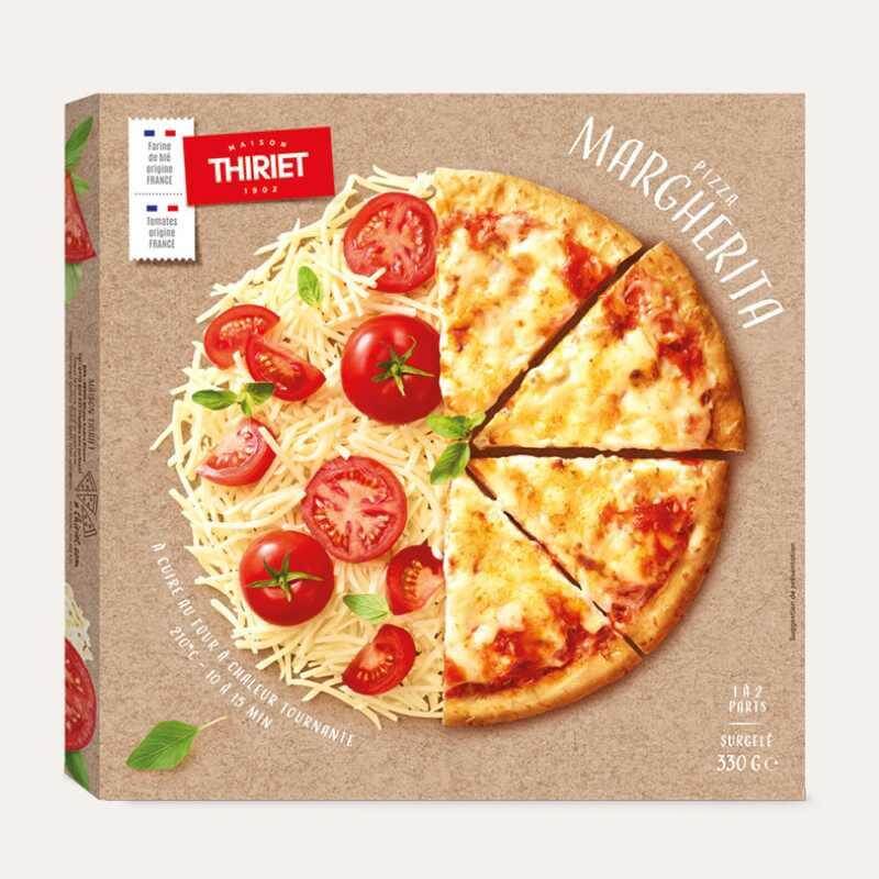 Thin Crust Margherita Pizza