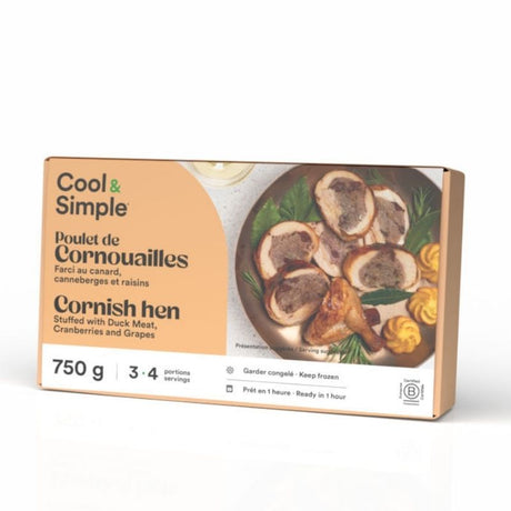 Poulet de Cornouailles farci au canard, griottes et pistaches