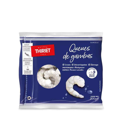 Queues de gambas 200g