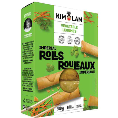 Rouleaux impériaux aux légumes