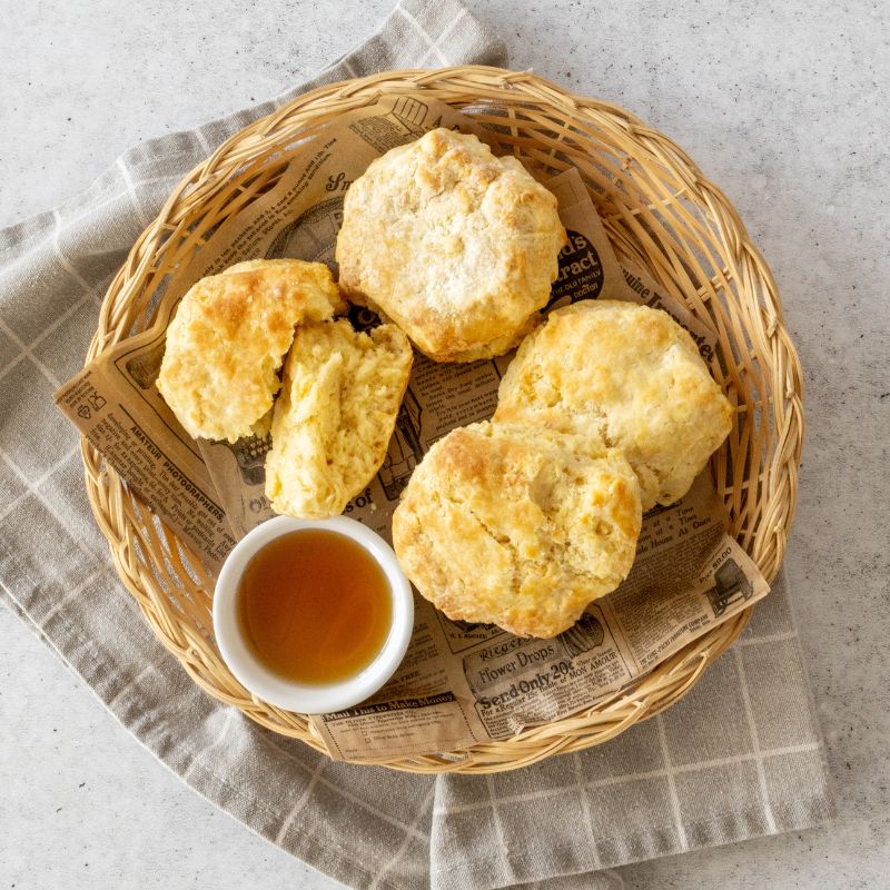 4 Plain Scones
