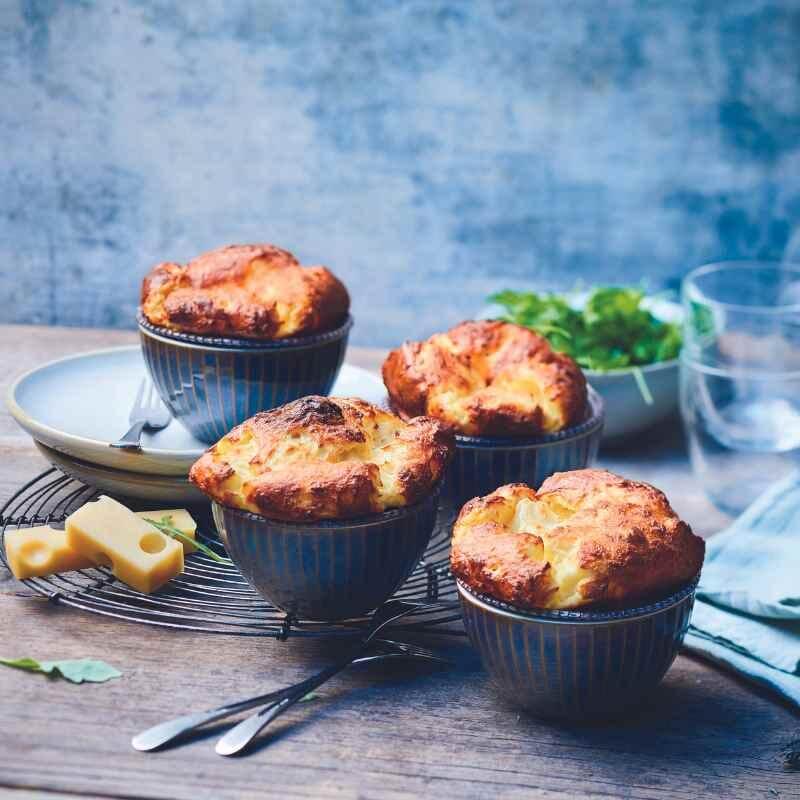 Soufflés à l'emmental