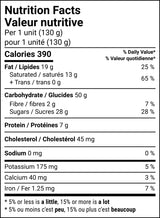 4 pains aux raisins 520 g