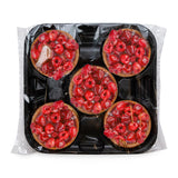 5 Tartelettes aux framboises