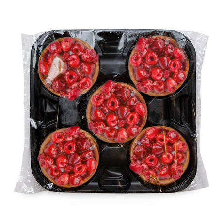 5 Raspberry Tartlets