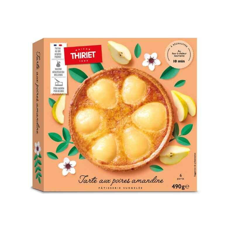 Tarte aux poires amandine 490g