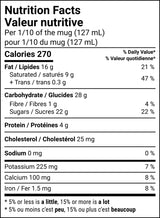 Christmas Ice Cream Dessert, Chocolate & Vanilla Cup