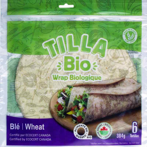 Wrap tortilla bio - Blé
