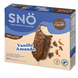 3 barres glacées vanille amande sans lactose