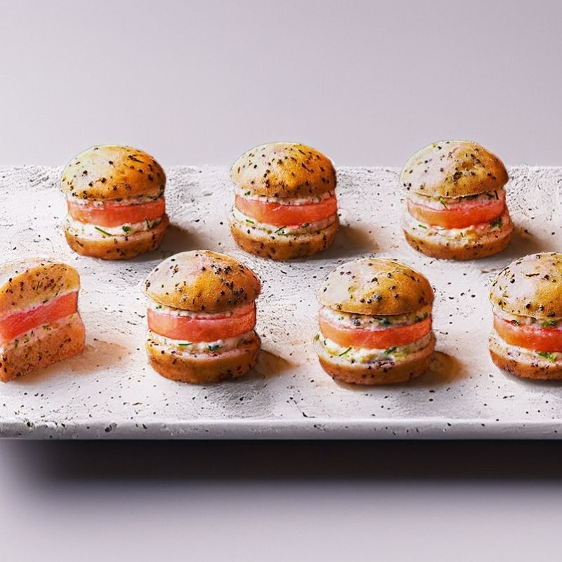 Amuse-bouche au saumon fumé