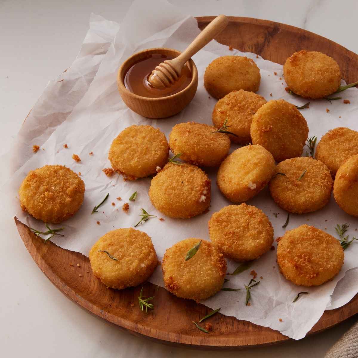 Bouchées croustillantes au fromage de chèvre