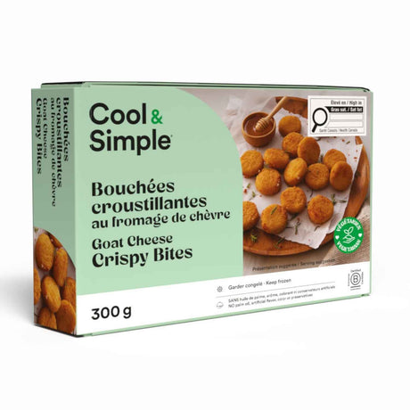 Bouchées croustillantes au fromage de chèvre