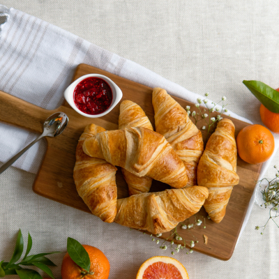 6 ready-to-cook butter croissants