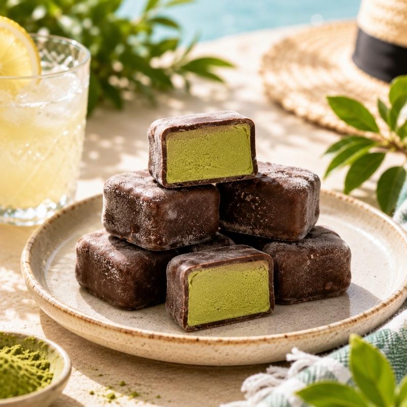 Matcha Frozen Bites