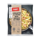 Lasagnettes au saumon sauce crémeuse au citron