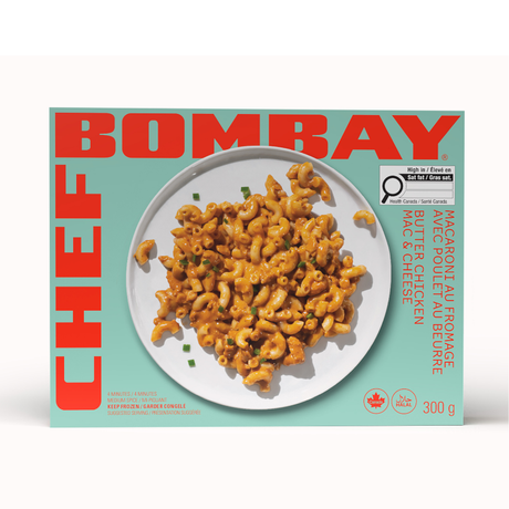 Macaroni au fromage avec poulet au beurre