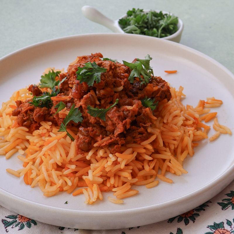 Masoor Biryani (lentilles)