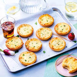 9 Mini pizzas au fromage