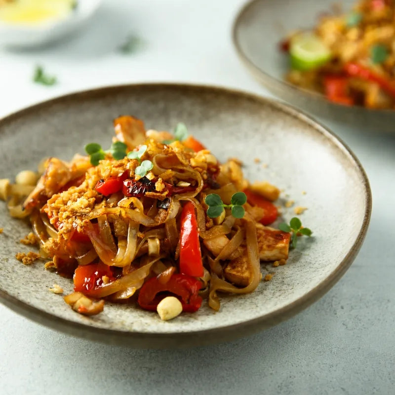 Pad thaï végé aux légumes