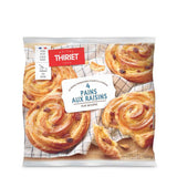 4 pains aux raisins 520 g