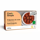 Boulettes de veau style polpettes - sauce tomate basilic