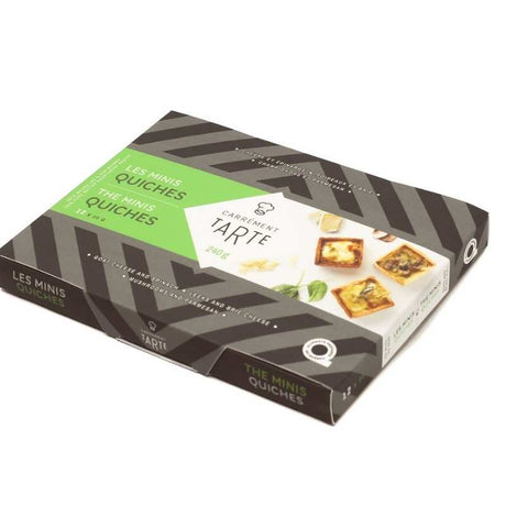 Coffret mini quiches