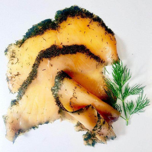 Atlantic Half-smoked Gravlax Salmon (Sliced)