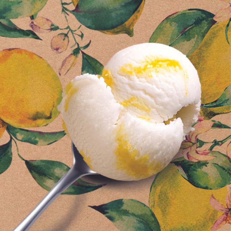 Lemon Limoncello Sorbet- 500ml | Cool&Simple