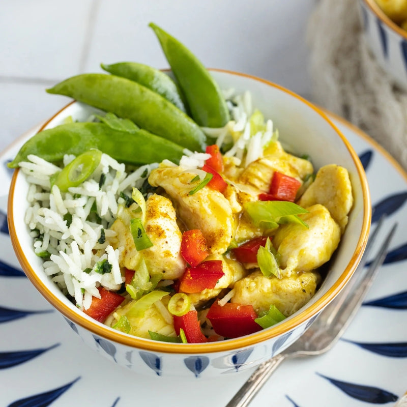 Poulet thaï et coco