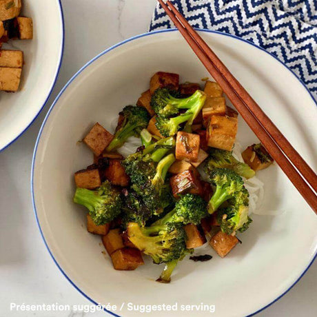 Tofu en cubes marinés au Yuzu Général Tao