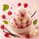 Bilboquet Vanilla Raspberry Ice Cream – 500 mL