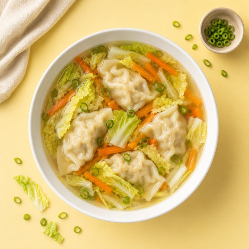 Soupe Wontons au poulet